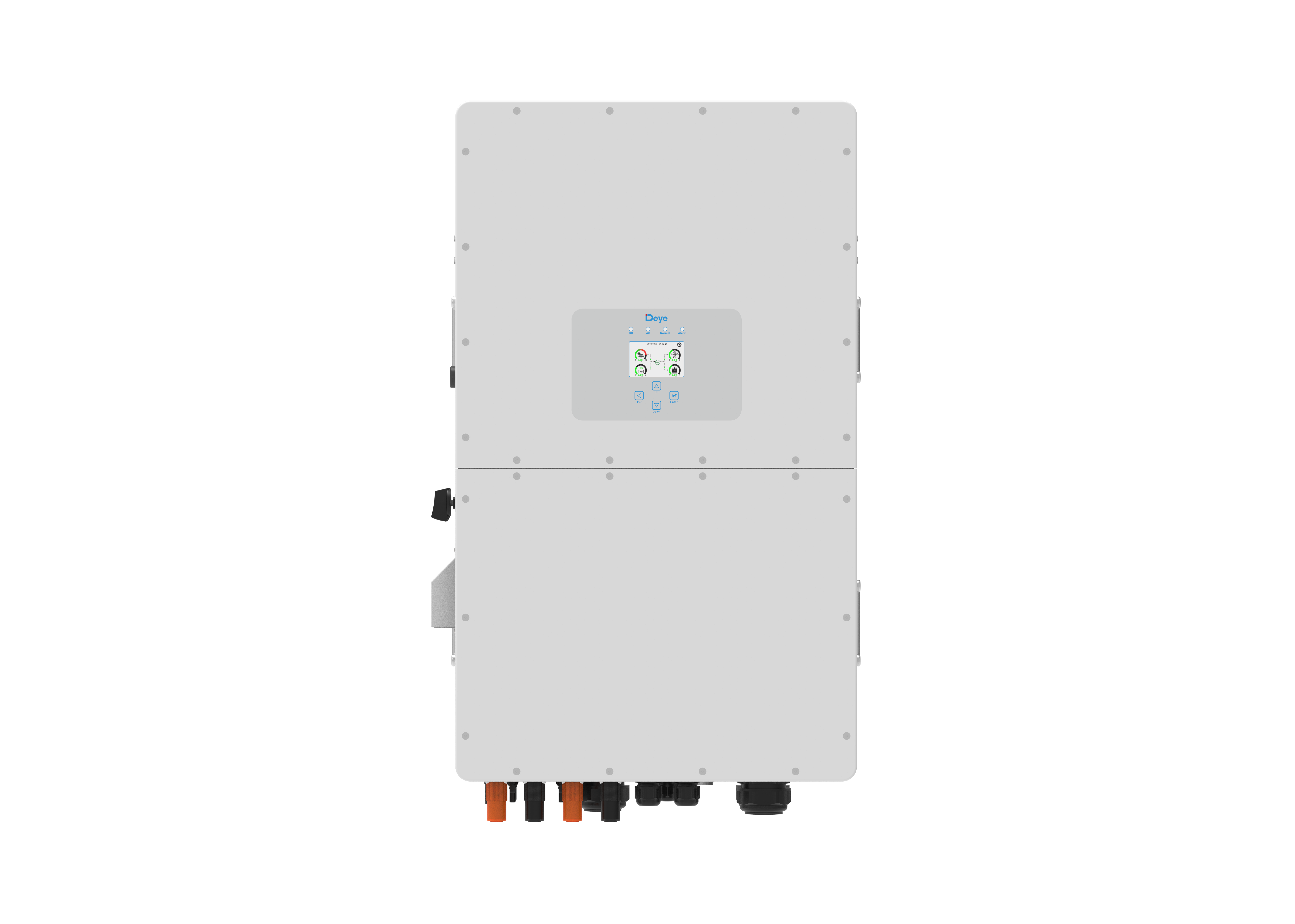 Invertor hibrid Deye SUN-40K-SG01HP3-EU-BM4, 40 kW, trifazat, HV