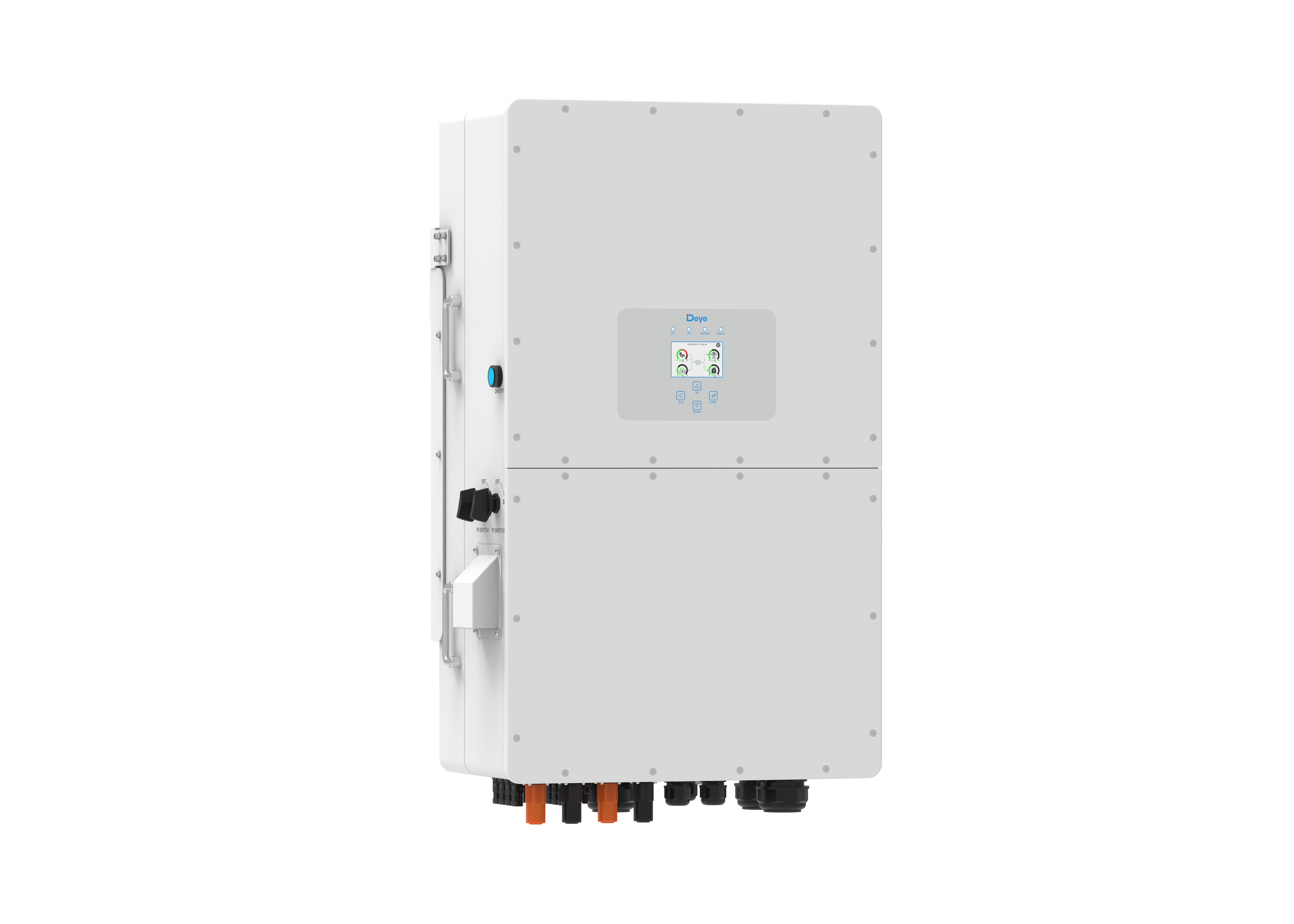 Invertor hibrid Deye SUN-40K-SG01HP3-EU-BM4, 40 kW, trifazat, HV