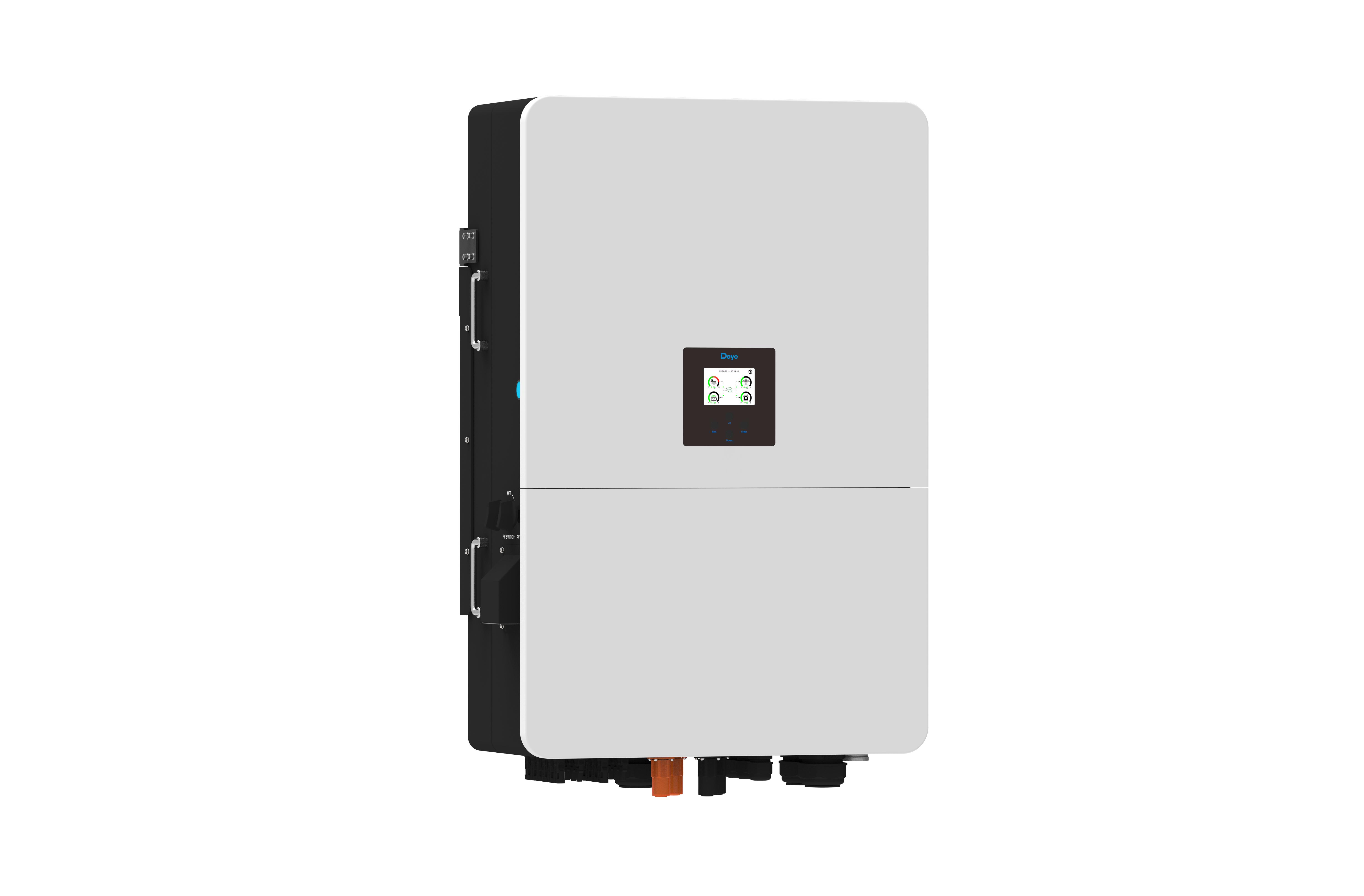 Invertor hibrid Deye SUN-80K-SG02HP3-EU-EM6, 80 kW, trifazat, HV