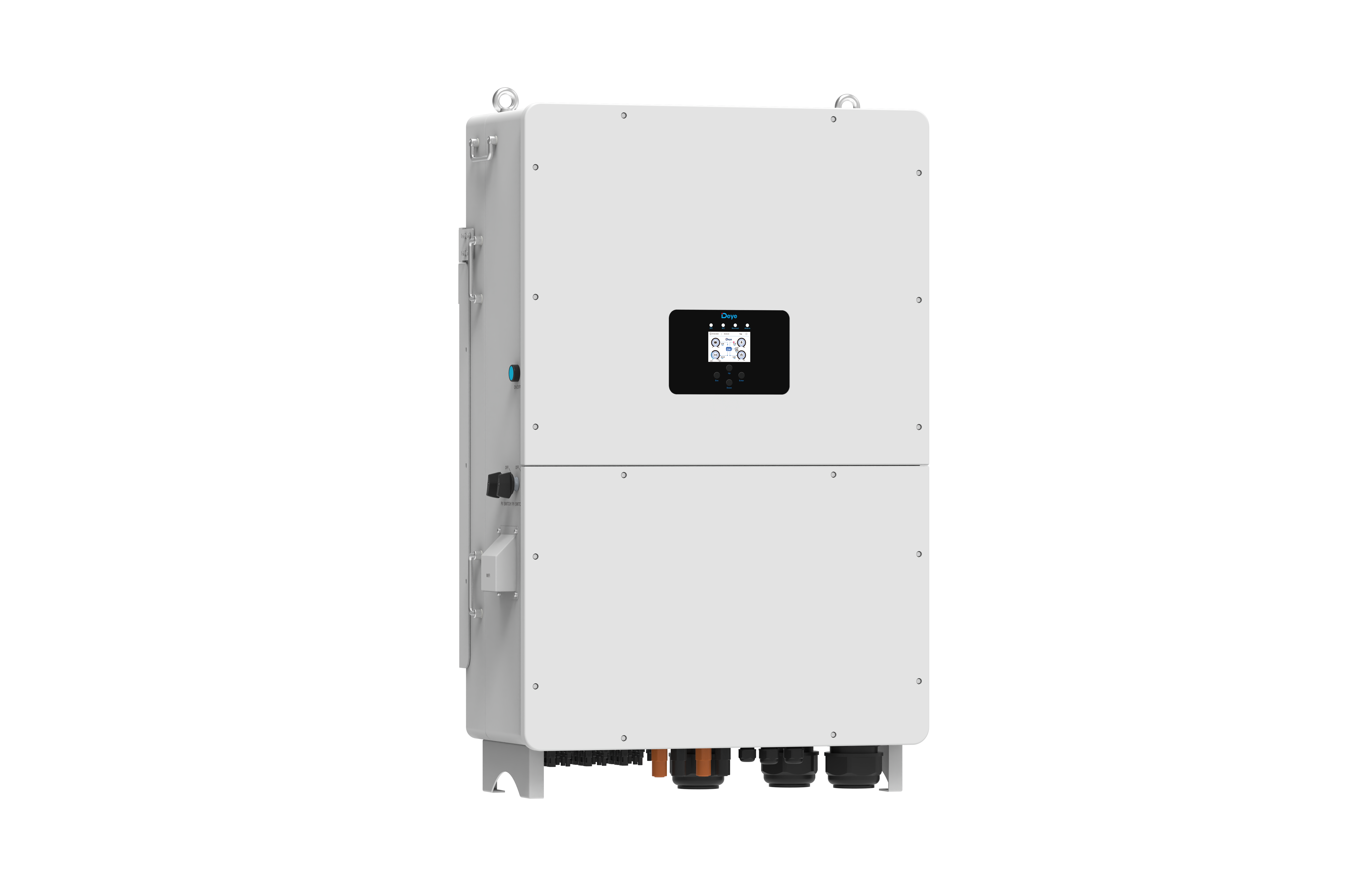 Invertor hibrid Deye SUN-100K-SG02HP3-EU-GM10, 100 kW, trifazat, HV