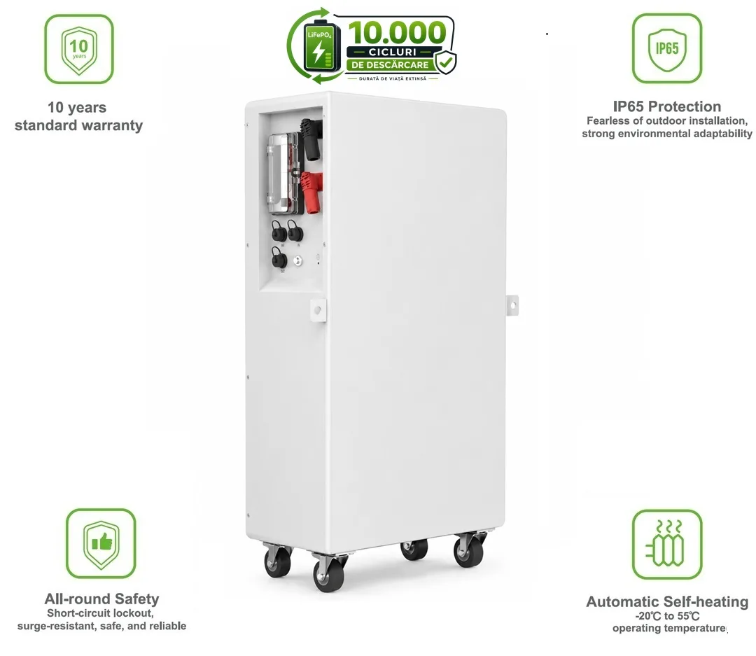 Baterie 16kWh cu incalzire IP65 LV