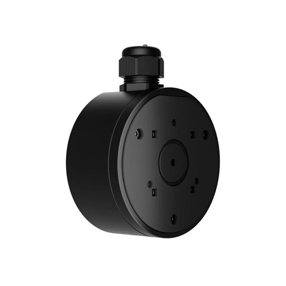 Doza de legatura din aluminiu pentru camere Ajax JUNCTIONBOX (118) BLK, negru