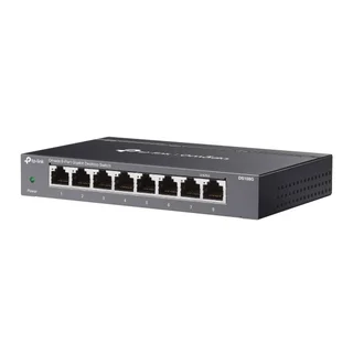 Switch Gigabit cu 8 porturi Omada TP-Link DS108G, 11.9 Mpps, 1.5 Mb, MAC 4K, fara management, plug and play
