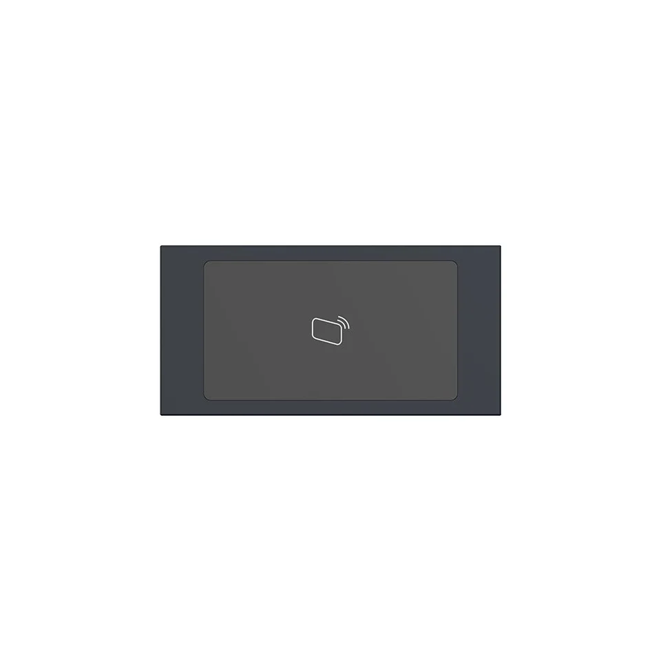 Modul cititor card videointerfon Dahua VTO4202FB-MR, 13.56 MHz, aluminiu