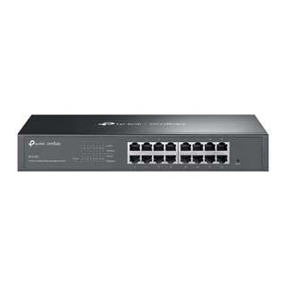 Switch rackabil Gigabit cu 16 porturi Omada TP-Link ES216G, 32 Gbps, MAC 8k, cu management