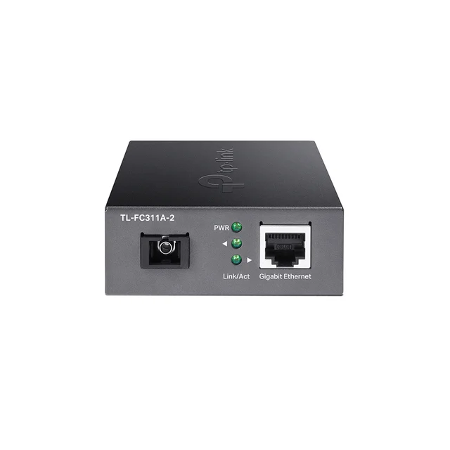 Media convertor Gigabit TP-Link TL-FC311A-2, 2 porturi, SC, 2 Km, single-mode