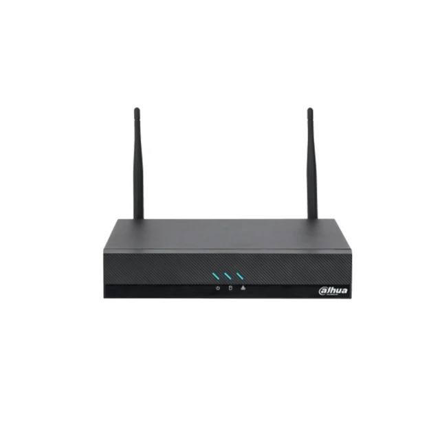 NVR WiFi 6 Dahua NVR2104HC-W, 4 canale, 4K, 80 Mbps, protectie perimetrala, SMD Plus, rackabil