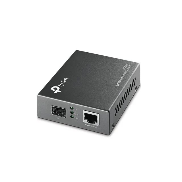 Media convertor Gigabit TP-Link MC220L, 1 port SFP, multi/single-mod, montabil in rack