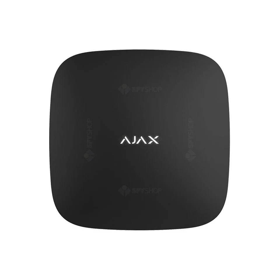 Unitate centrala wireless AJAX Hub 2 4G BL, 100 dispozitive, 2000 m, verificare vizuala alarma