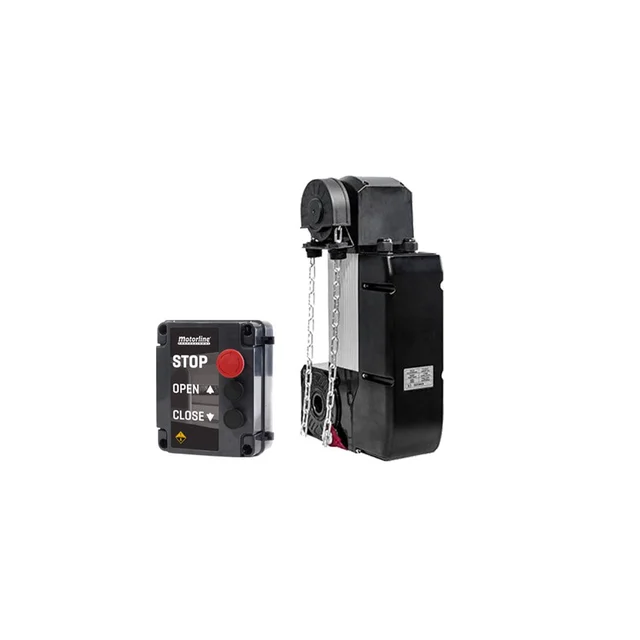 Kit automatizare usi sectionale industriale Motorline KVM110, 40 mp, 230 Vac, 700 W