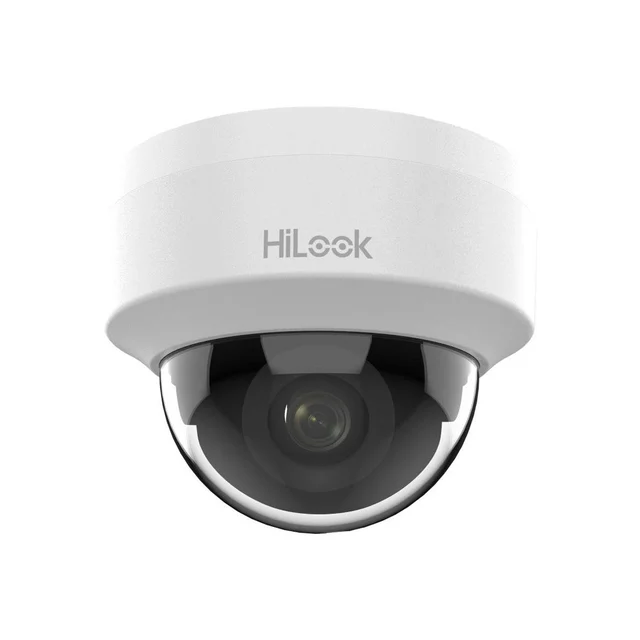 Camera supraveghere IP Dome HikVision HiLook IPC-D121H-C, 2 MP, 2.8 mm, IR 20 m, detectie miscare, PoE