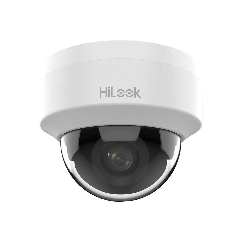 Camera supraveghere IP Dome HikVision HiLook IPC-D121H-C, 2 MP, 2.8 mm, IR 20 m, detectie miscare, PoE