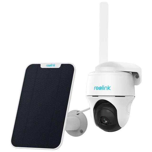 Camera supraveghere GSM 4G Speed Dome Reolink Go PT Plus, 4 MP, microfon, slot card, zoom digital 16x + panou solar