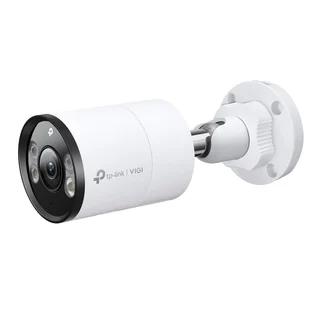 Camera supraveghere IP exterior TP-LINK Full Color VIGI C345, 4 MP, 2.8 mm, IR/lumina alba 30 m, microfon si difuzor, detectie si clasificare om/vehicul, slot card, vizualizare de pe telefon