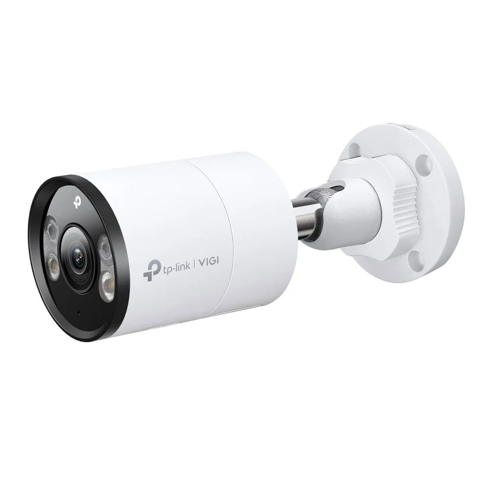 Camera supraveghere IP exterior TP-LINK Full Color VIGI C345, 4 MP, 2.8 mm, IR/lumina alba 30 m, microfon si difuzor, detectie si clasificare om/vehicul, slot card, vizualizare de pe tele…