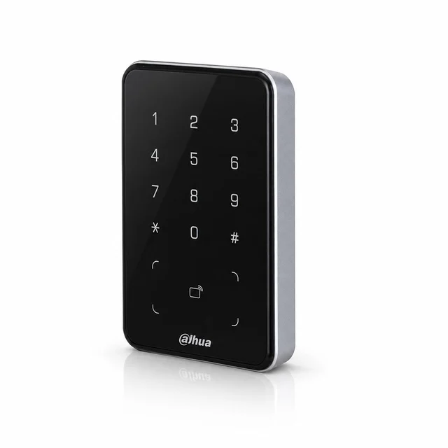 Cititor de proximitate Dahua ASR2101A-D, card ID, cod PIN, RS485, Wiegand, tamper, watchdog, 12V, aparent