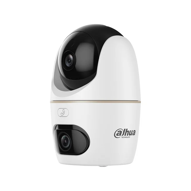 Camera supraveghere WiFi de interior Dahua Hero Dual H5D-5F, Pan/Tilt 360, 5+5MP, WiFi 6, Vedere nocturna, Iluminare Duala inteligenta, Detectie AI persoane/animale, Urmarire inteligenta …