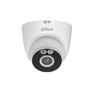Camera supraveghere WiFi exterior Dahua IPC‑T3A‑IL‑0280B 3MP, WiFi 6, Iluminare Duala 30 m, Detectie AI persoane/vehicule, Microfon integrat, H.265, Bluetooth instalare rapida, Slot microSD,