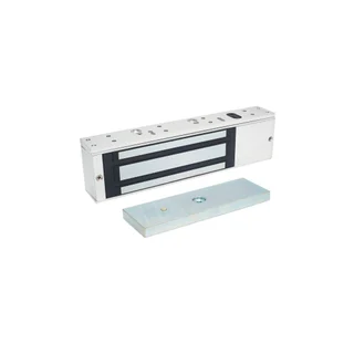 Electromagnet interior LinkPower ML-500AS, 185-285 mm, 500kgf, 12/24 V, 300-600 mA, aluminiu, indicator stare incuietoare