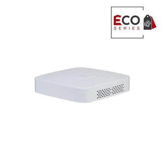 NVR Dahua Eco Series NVR2104-P-4KS3, 4 canale PoE, 2 MP, 80 Mbps, SMD Plus