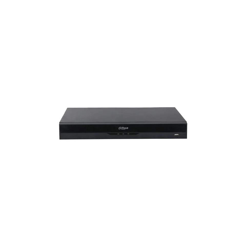 NVR Dahua WizSense NVR5208-EI, 8 canale, 16 MP, 384 Mbps, detectie faciala