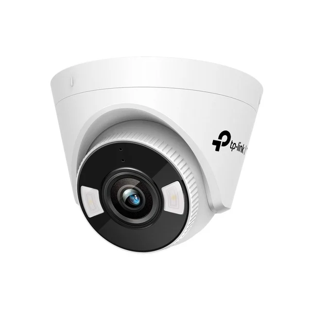Camera supraveghere wireless WiFi Dome TIP-LINK Full Color VIGI C440-W, 4 MP, 4 mm, IR/lumina alba 30 m, active defense, microfon si difuzor, slot card, vizualizare de pe telefon, detecti…