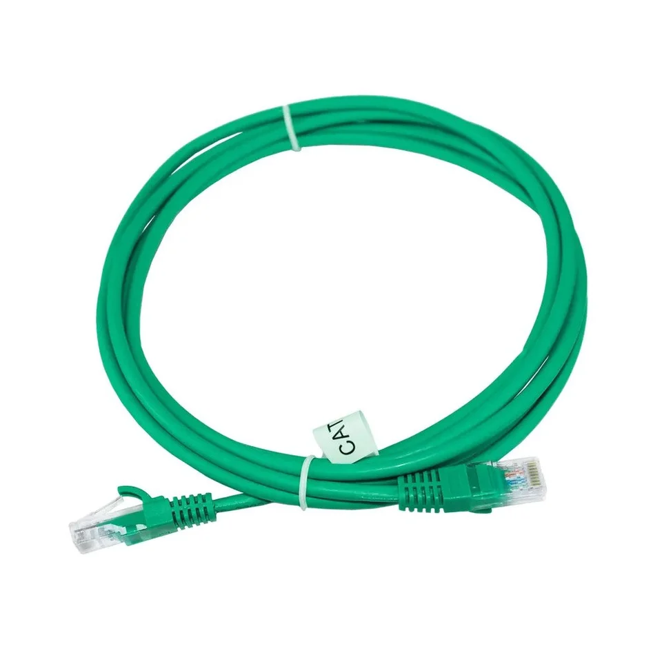 Patch cord U/UTP Cat6 LinkPower LINK-PATCHU61, 1 m, 24AWG, verde