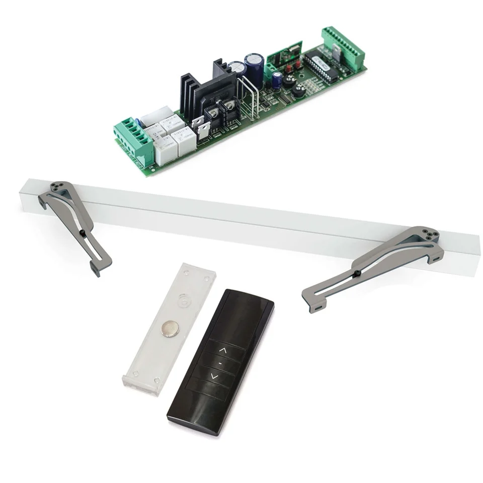 Kit automatizare obloane batante Motorline KPORTB75, 24 Vdc, 2 m2, 20 Nm