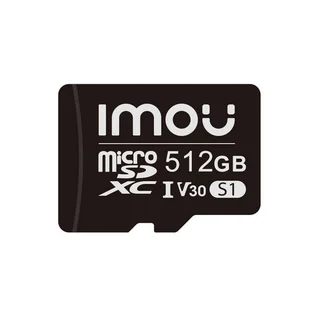 Card de memorie MicroSDXC Imou ST2-512-S1, 512 GB, V30, U3, Clasa 10, recomandat pentru supraveghere IP