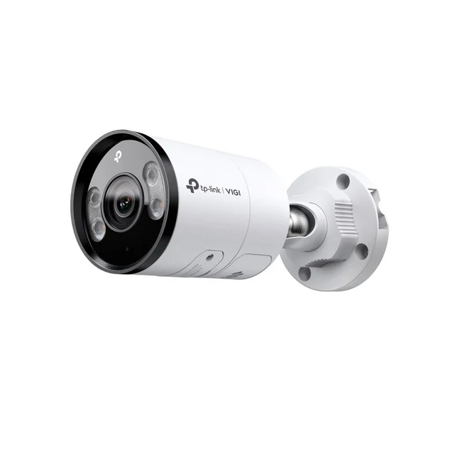 Camera supraveghere exterior IP cu iluminare duala TP-Link VIGI InSight S345, 4 MP, 4 mm, IR/lumina alba 30 m, microfon si difuzor, slot card, PoE