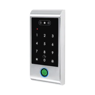 Cititor de proximitate cu recunoastere faciala si amprenta Secukey VF6, Bluetooth + WiFi, 2.4GHz, TTLock, card Mifare 13.56MHz, DESFire, cod PIN, 1000 utilizatori, control din aplicatie, IP6