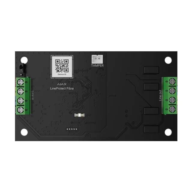 Modul de protectie Ajax LineProtect Fibra, cablat, 4 fire