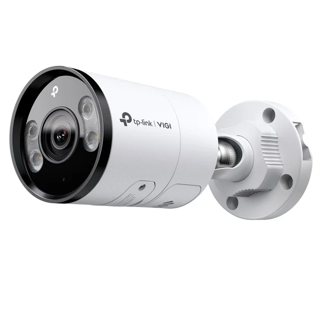 Camera supraveghere exterior IP cu iluminare duala TP-Link VIGI Full Color INSIGHT S385, 8 MP, 4 mm, IR/lumina alba 30 m, microfon si difuzor, slot card, detectie smart, analizare om/vehi…
