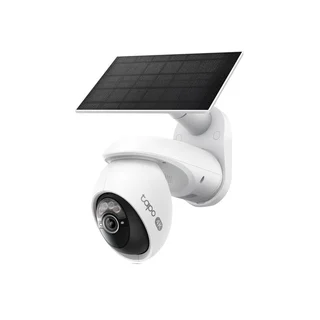 Camera supraveghere exterior wireless PT cu iluminare duala si panou solar Tapo Starlight C660 KIT, 8 MP, 4 mm, IR/lumina calda 12 m, microfon si difuzor, sirena 93 dB, acumulator 10000 mAh,