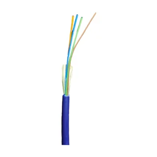 Cablu fibra optica interior LinkPower LINK-MONOFIBER4, 4 fibre, albastru, 300 metri
