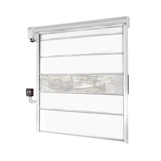Kit usa rapida Motorline Spin Rapid Doors Roll-up, 230 Vac, 750W, utilizare intensiva, suporta MCONNECT LINK