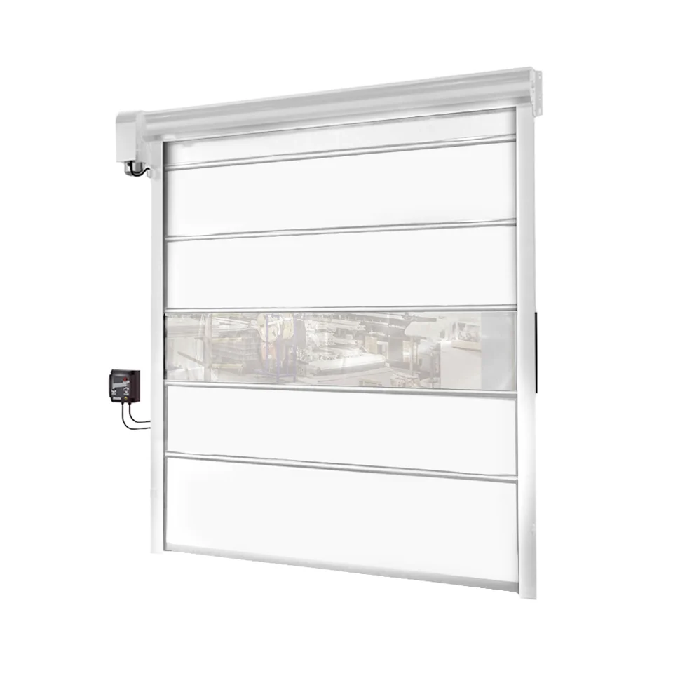 Kit usa rapida Motorline Spin Rapid Doors Roll-up, 230 Vac, 750W, utilizare intensiva, suporta MCONNECT LINK