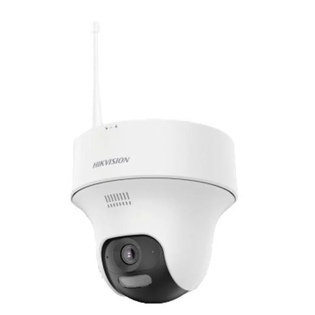RESIGILAT - Camera supraveghere wireless IP Dome PT WiFi 6 Hikvision HiLook IPC-F120-LIDF/W, 2 MP, 2.8 mm, IR 20 m, lumina alba 15 m, microfon si difuzor, slot card