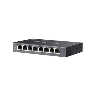 Switch Gigabit cu 8 porturi PoE Omada TP-Link DS108GP, 16 Gbps, MAC 4K, fara management