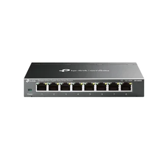 Switch Gigabit cu 8 porturi Omada TP-Link DS108GE, 16 Gbps, MAC 4K, fara management