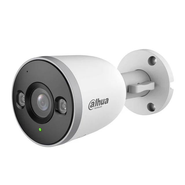 Camera supraveghere WiFi de exterior Dahua F3D‑IL, 3MP, WiFi 6, Iluminare Duala inteligenta 30 m, Detectie AI persoane si vehicule, Microfon integrat, H.265, Bluetooth pentru instalare ra…