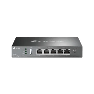 Router Gigabit TP-Link Omada ER605 V2, VPN, 10/100/1000Mbps, 3 porturi LAN, 2 porturi WAN , 940 Mbps