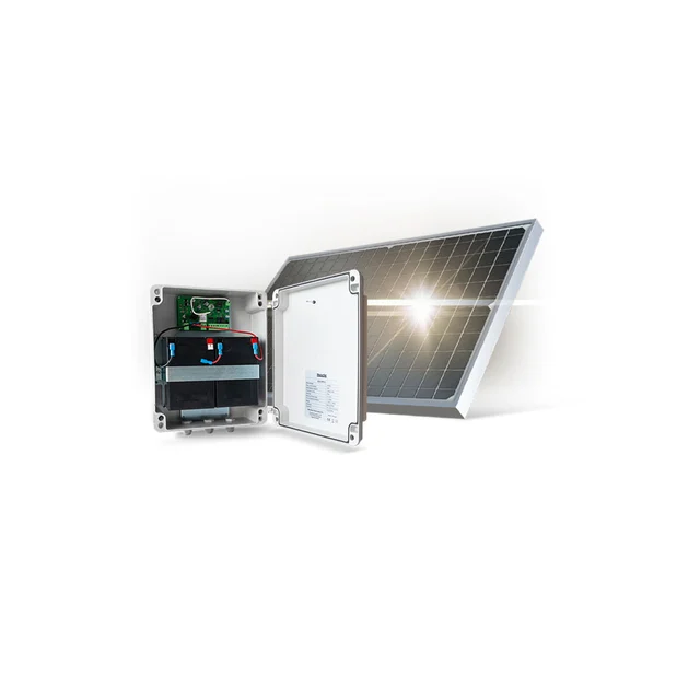Kit solar pentru alimentare automatizari Motorline Apolo, 24 V