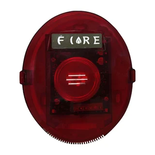 Sirena de incendiu cu flash adresabila UniPOS FD7204D, 80 dB, LED, UniTalk