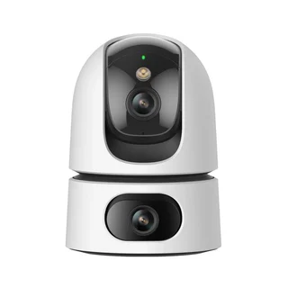 RESIGILAT - Camera supraveghere IP WiFi cu lentila duala Full-Color Imou Ranger Dual IPC-S2XP-10M0WED, 5 + 5 MP, 2x 3.6 mm, IR/ lumina alba 15 m, microfon si difuzor, slot card, Auto Smart T