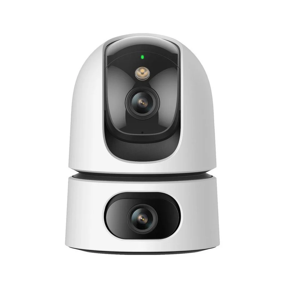 RESIGILAT - Camera supraveghere IP WiFi cu lentila duala Full-Color Imou Ranger Dual IPC-S2XP-10M0WED, 5 + 5 MP, 2x 3.6 mm, IR/ lumina alba 15 m, microfon si difuzor, slot card, Auto Smar…