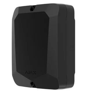 Doza de legatura Ajax Case C, 2 sloturi, tamper, compatibil LineSupply, negru