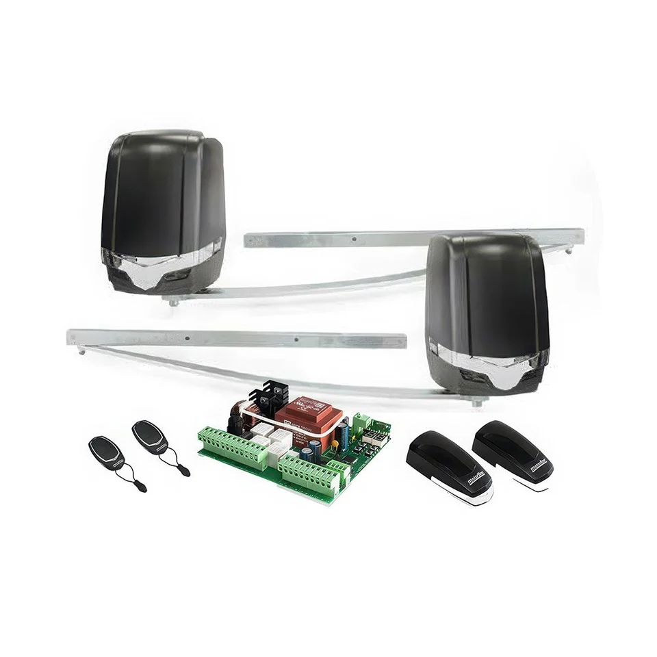 Kit automatizare poarta batanta Motorline Telica KIT TELICA DL-52, 2.5 m, 200 kg, brat culisant drept, 230 Vac