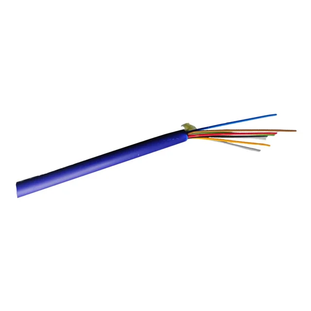 Cablu fibra optica interior LinkPower LINK-MONOFIBER8, 8 fibre, albastru, 300 metri