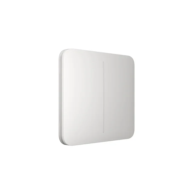 Buton pentru releu Ajax SOLOBUTTON (2-GANG) WHITE